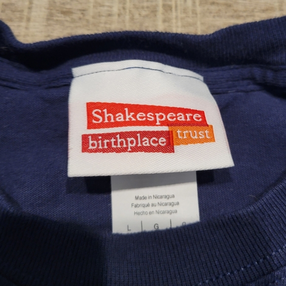 William Shakespeare Birthplace Trust Macbeth Graphic Tee Shirt Unisex L England - Picture 4 of 8